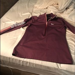 PINK quarter zip